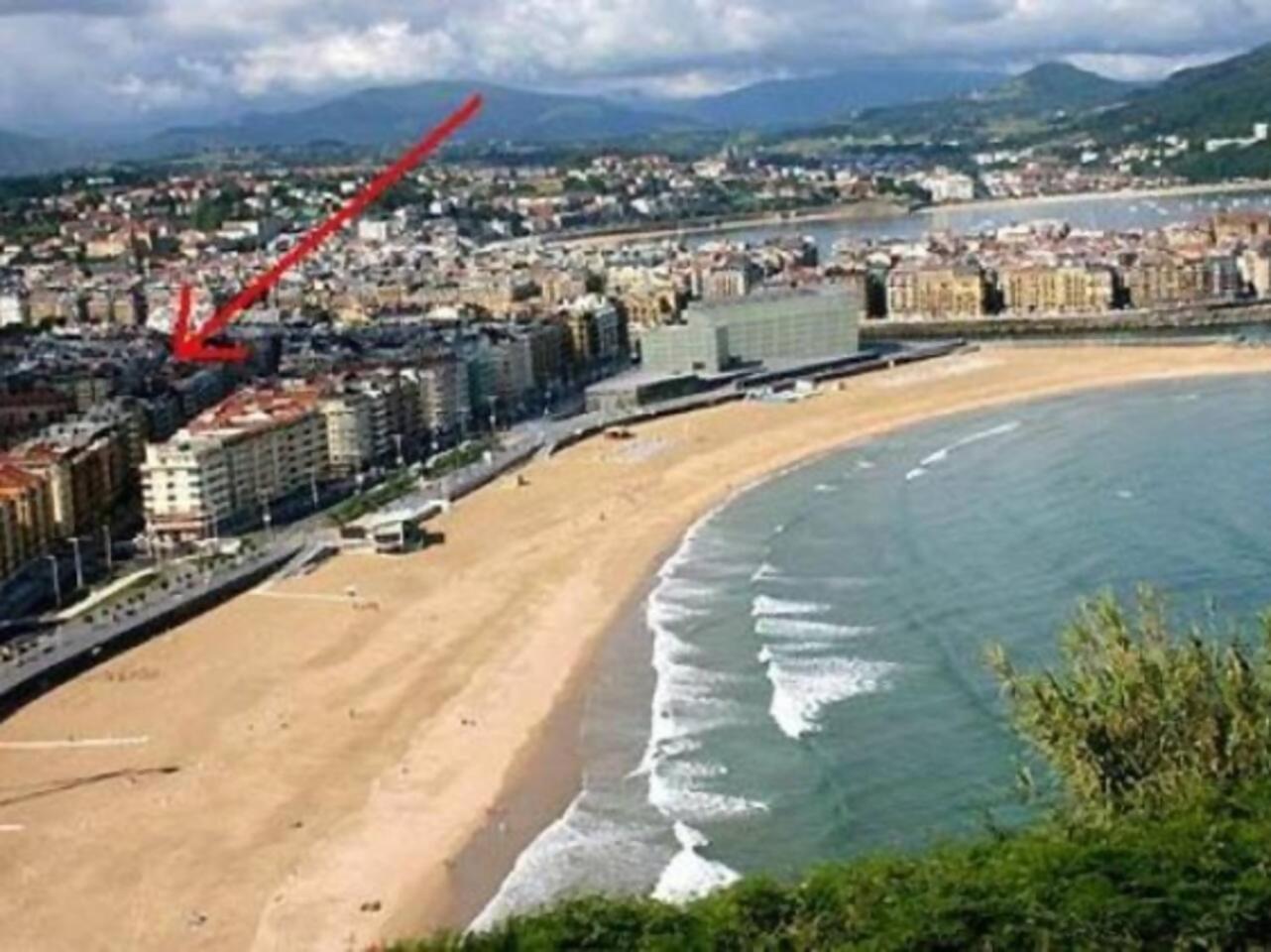 Amplio Apartamento En Gros Con Parking Privado San Sebastian Exterior photo